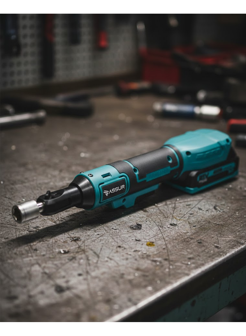 Yandan Sıkma Somun Montajına Uygun Şarjlı Cırcır Kolu