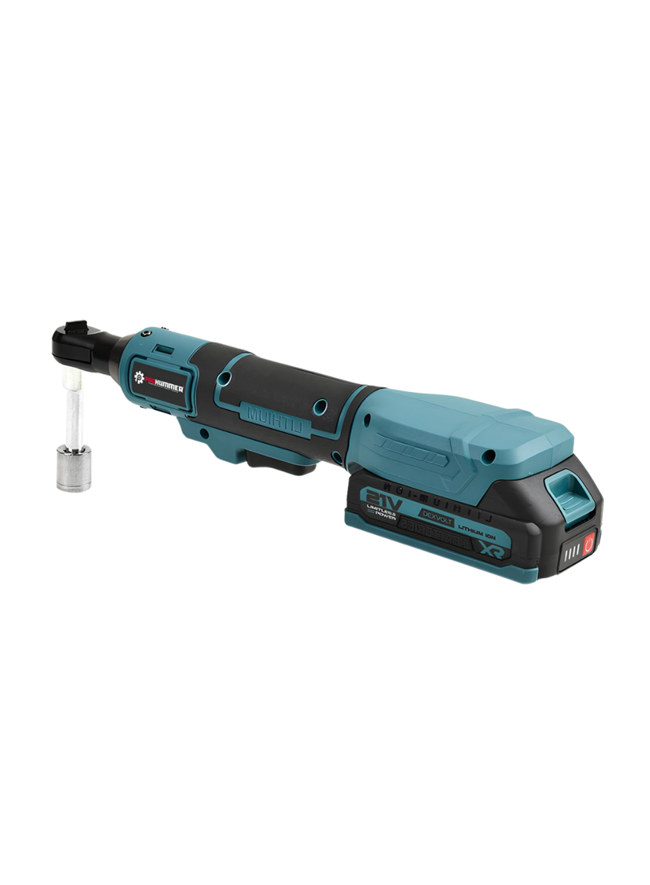 Yandan Sıkma Somun Sökme ve Sıkma Akülü Cırcır Anahtarı