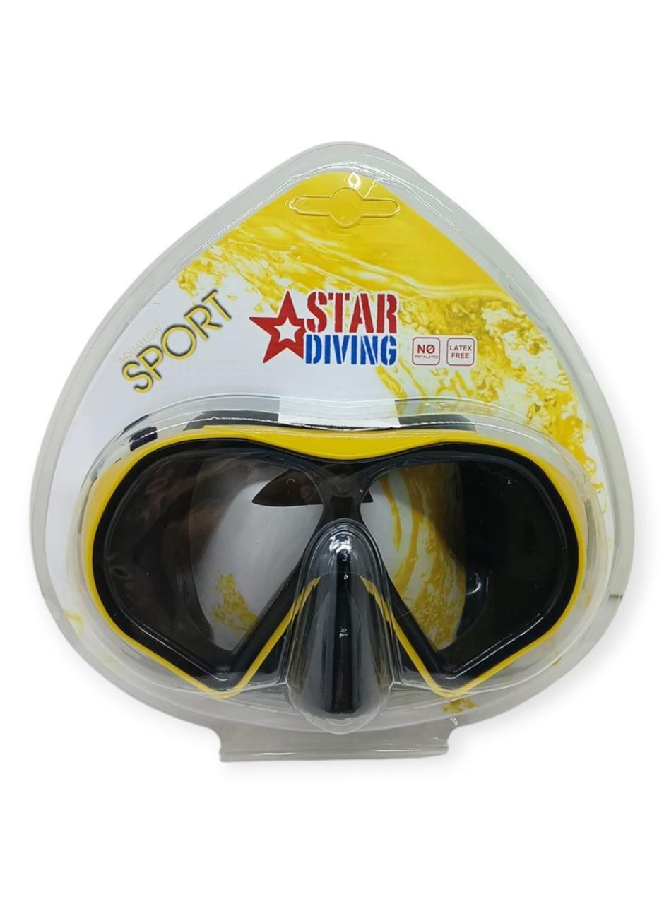 Star Diving Dalış Maskesi Yetişkin - 51703-SARI