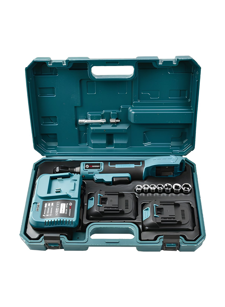 Yandan Sıkma Somun Uyumlu Akülü Cırcır Kolu 21V Güçlü Tork