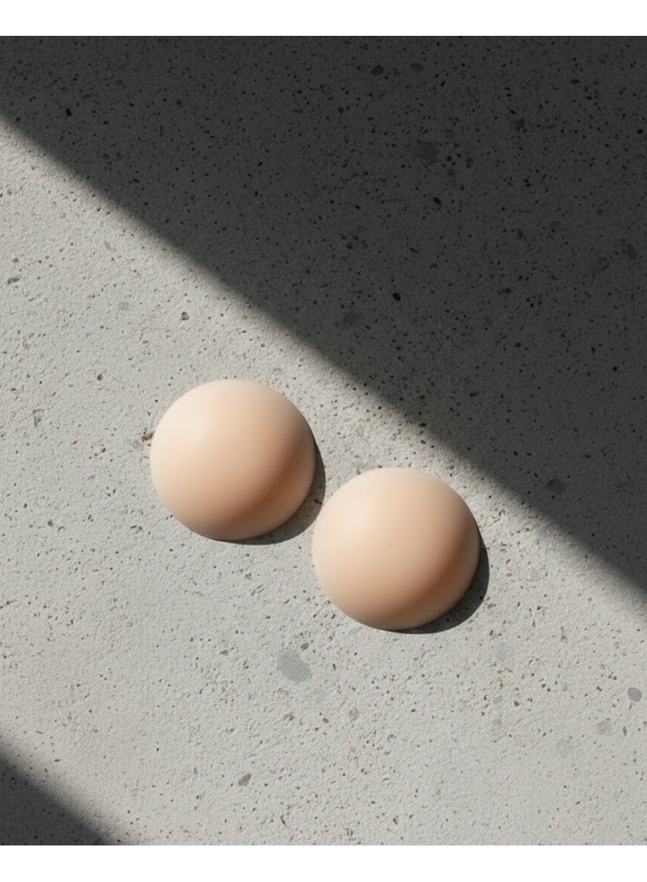 Tekrar Kullanılabilir Silikon Nipple Pad Gün Boyu Sabit - Lisinya