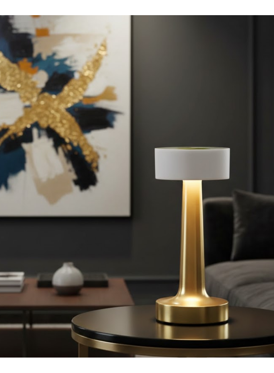 Type C Şarjlı Dekoratif LED Masa Lambası Dokunmatik