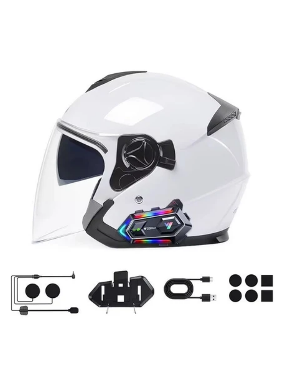 Kablosuz Bluetooth Motosiklet Kask İntercom IPX6 Su Geçirmez