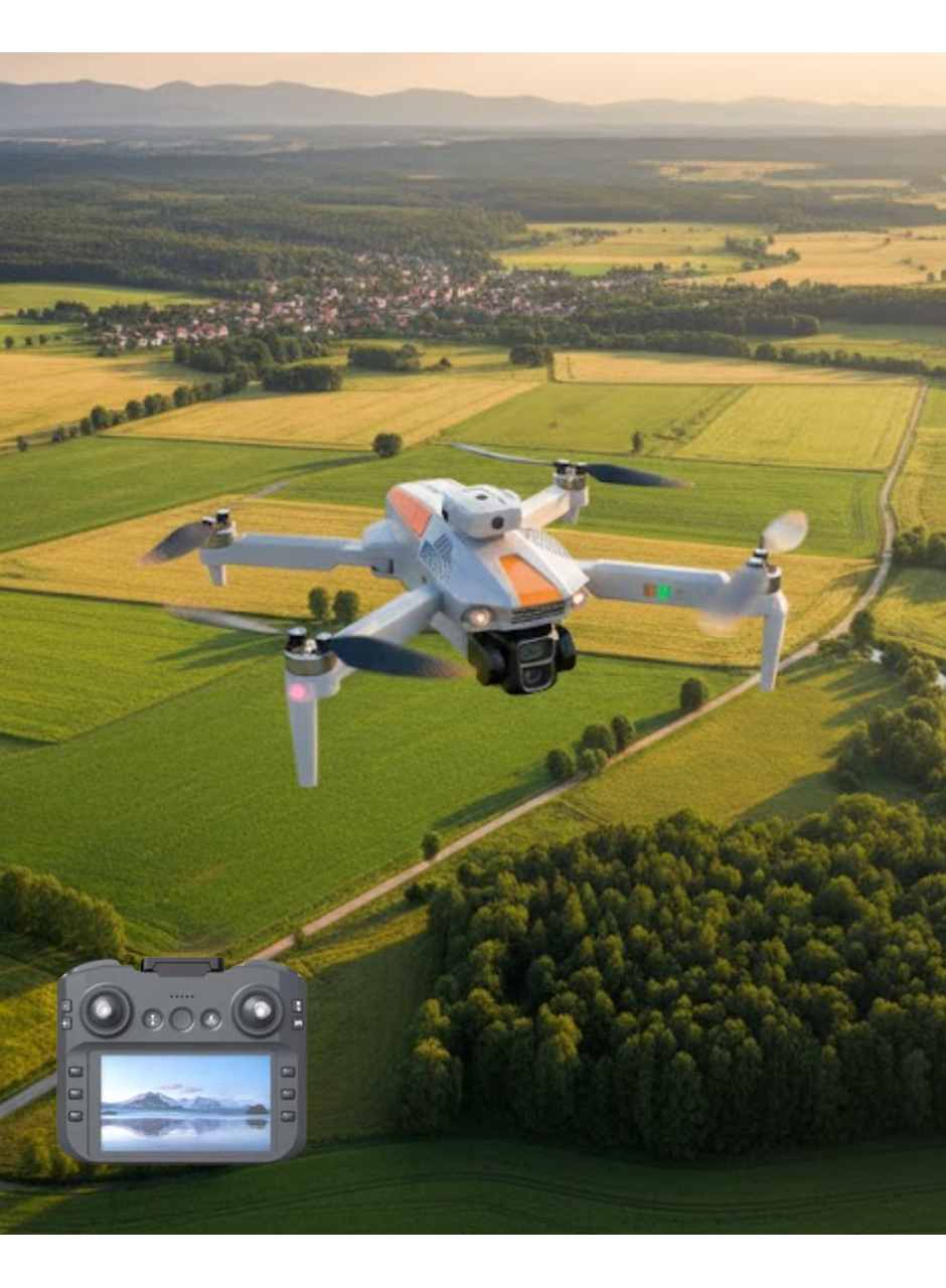 Uzun Menzilli Drone 1080P GPS Full HD Kameralı