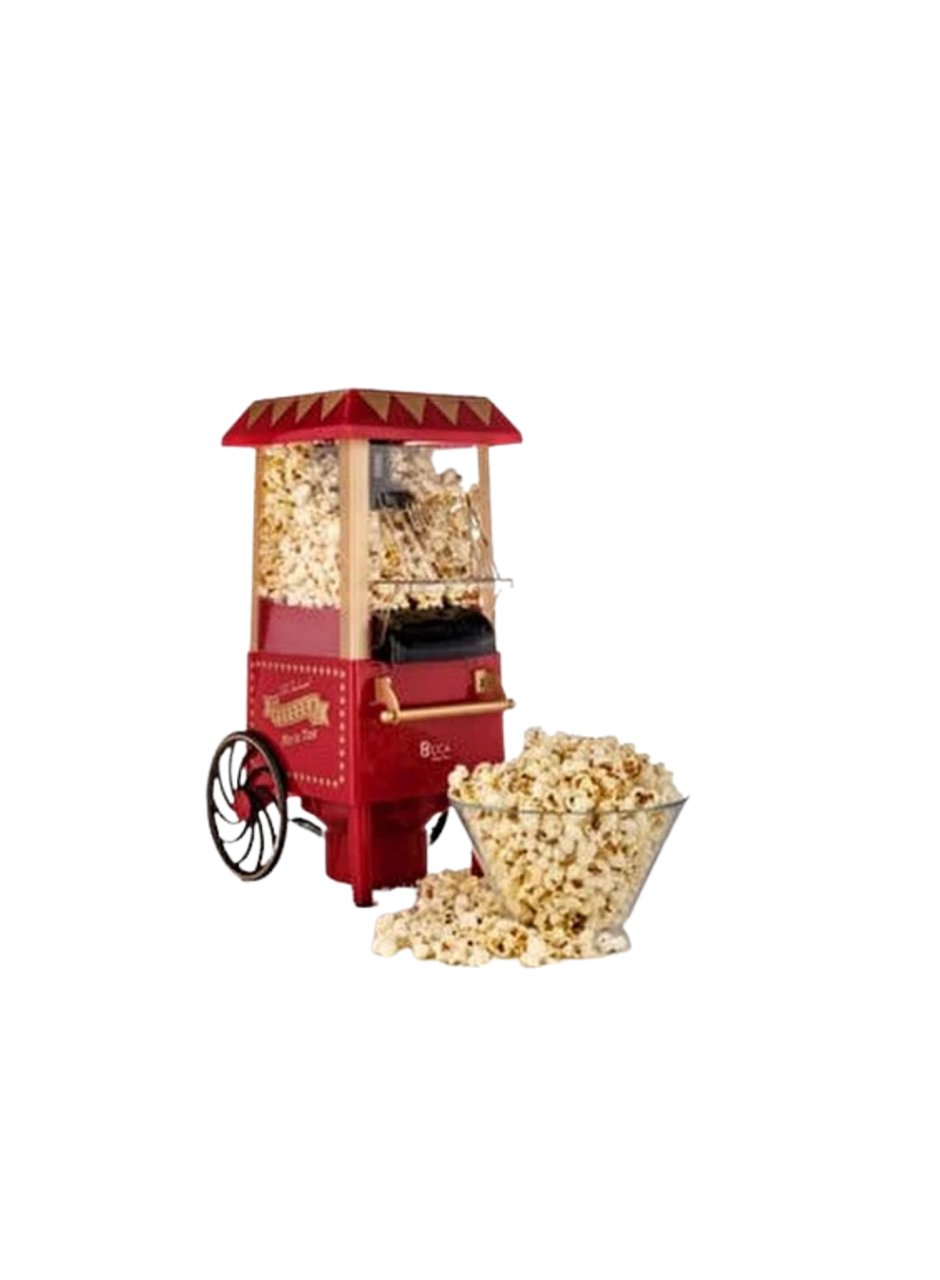 5 Dakikada Popcorn Hazırlayan Yağsız Patlatma Makinesi