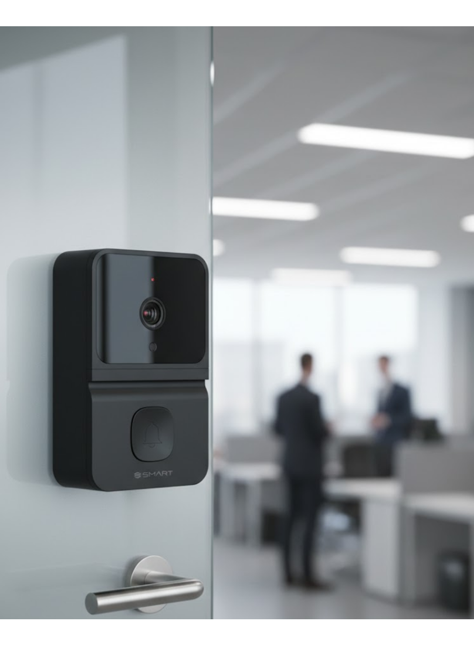 Akıllı Ev Uyumlu Kapı Zili Kamera ve İki Yönlü Konuşma