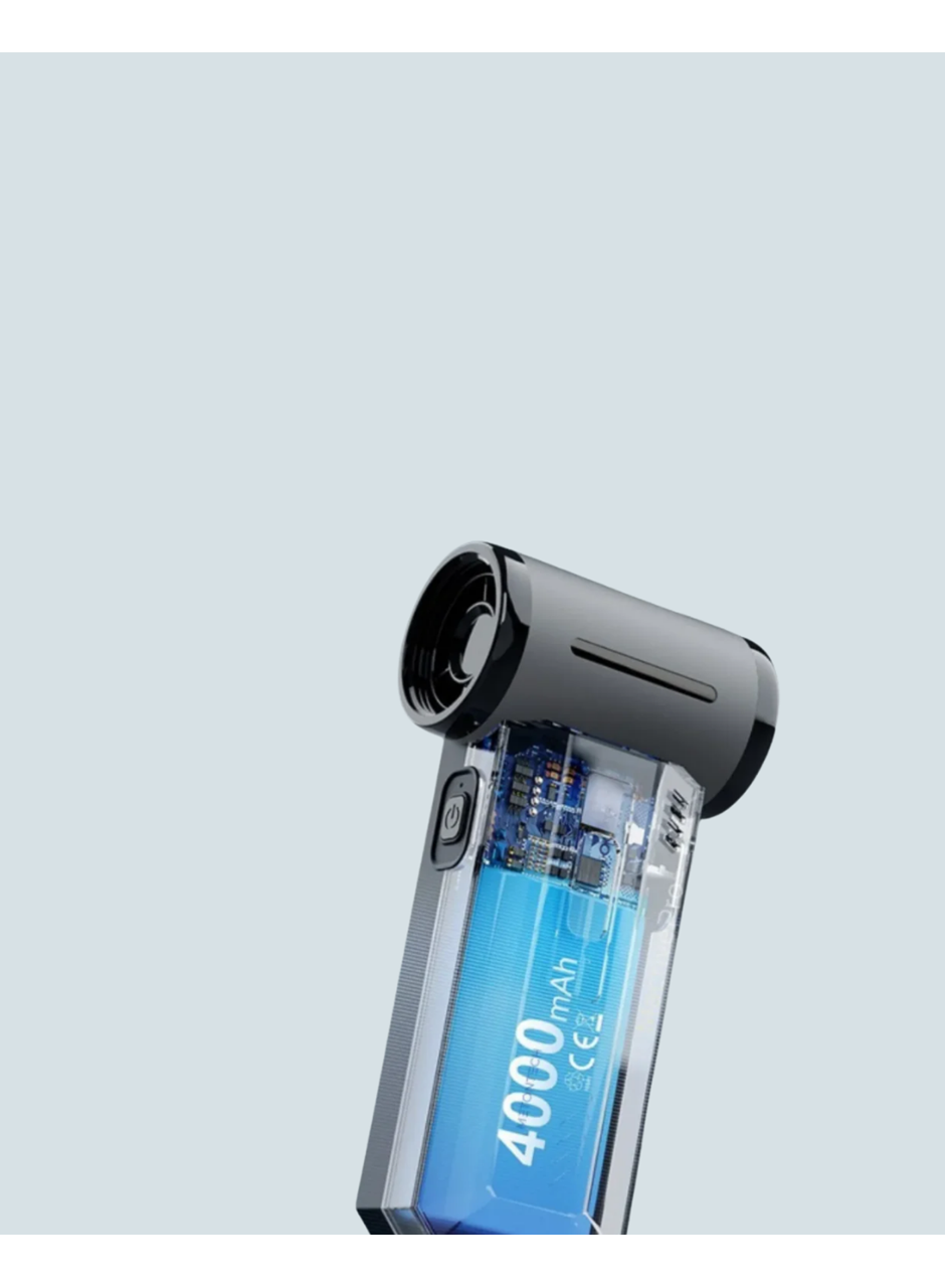 Araç İçi ve Ev İçin Güçlü Hava Üfleyici Toz Temizleme Makinesi