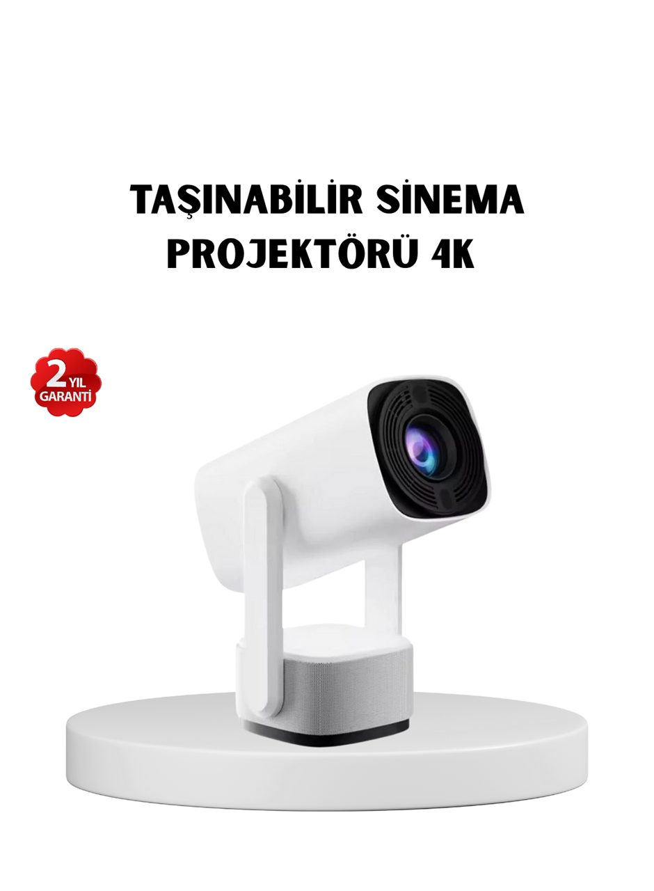 720p HD Projeksiyon Cihazı – Uzun Ömürlü Ampul, Canlı Renkler ve Evde Sinema Keyfi