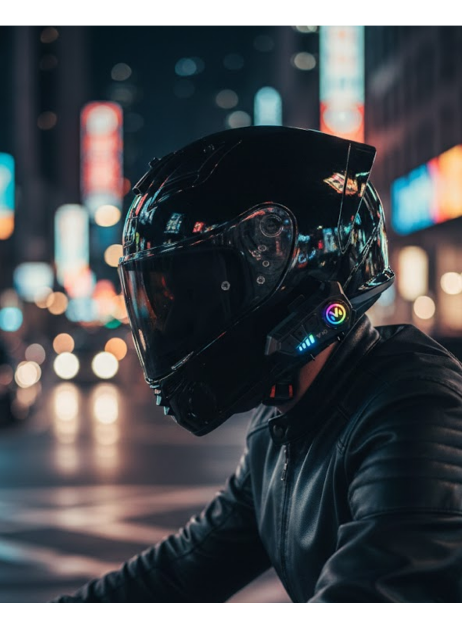 IPX6 Suya Dayanıklı Intercom Kulaklık Otomatik Çağrı Cevaplama