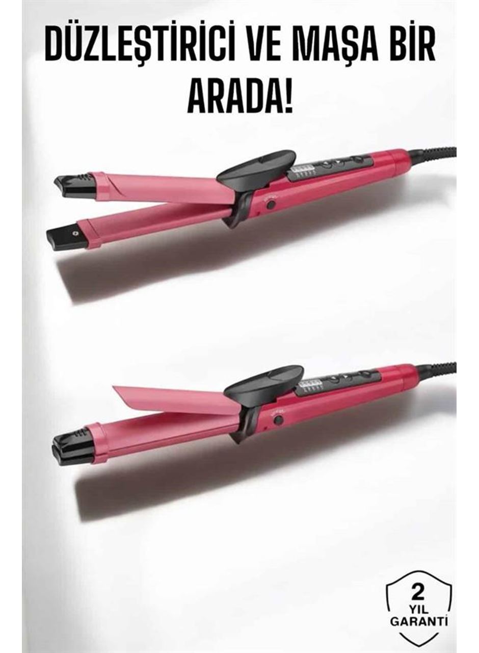 Saç Düzleştirici Ve Maşa İkili Saç Şekillendirici