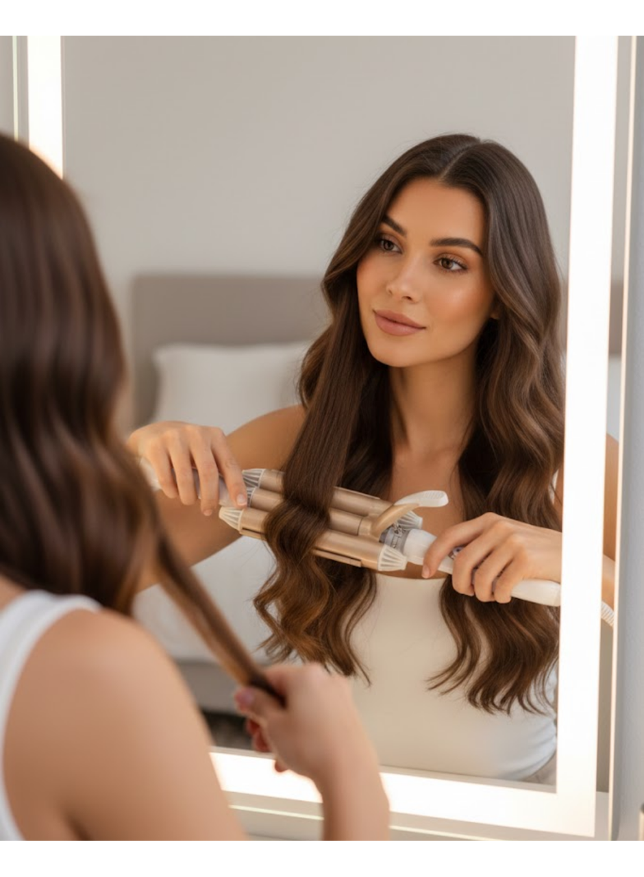 Her Saç Tipine Uygun, Hızlı Isınan Bukle Yapıcı – Evde Kuaför Kalitesinde Sonuç