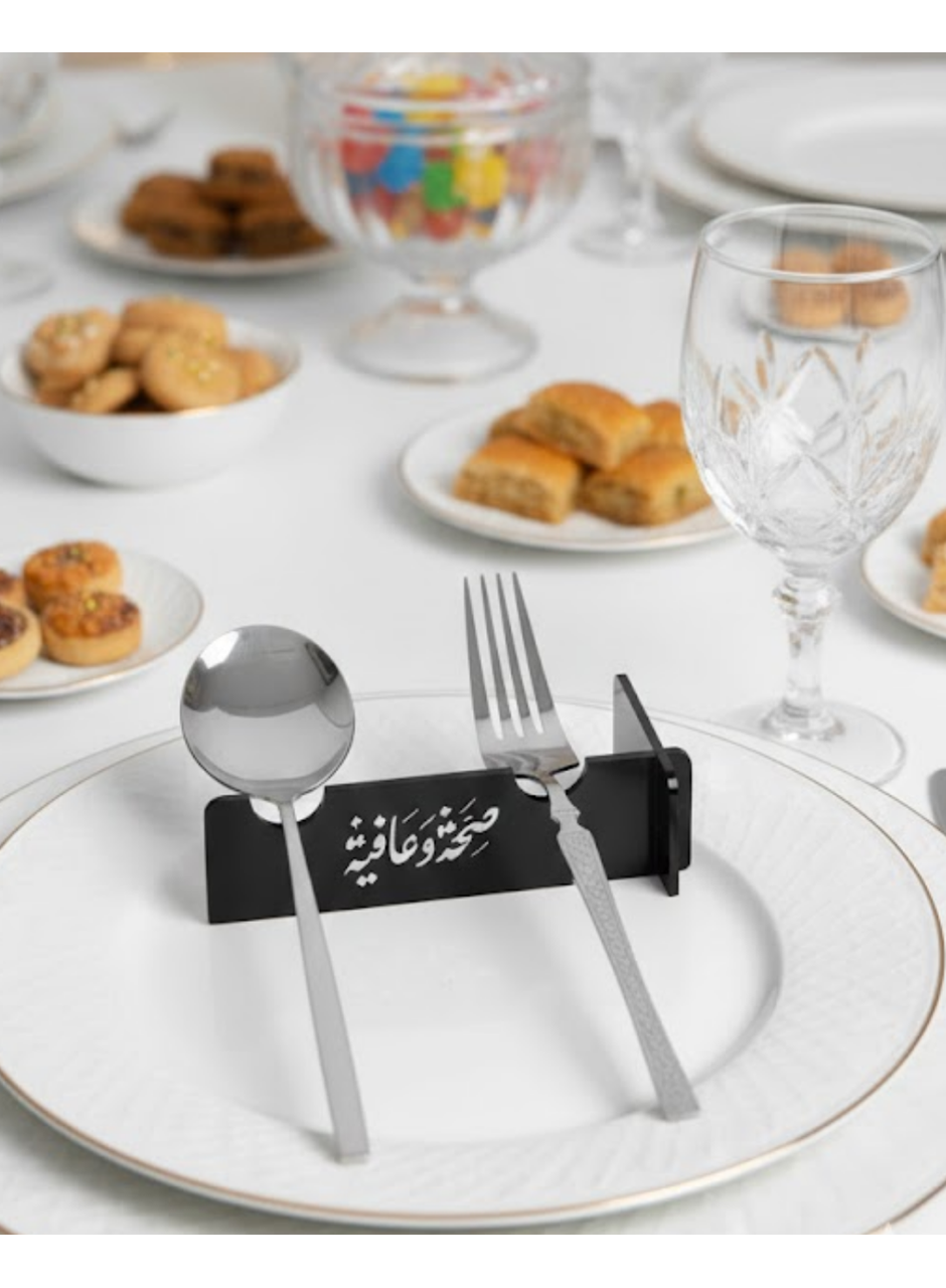 3D Özel Baskı 6’lı Kaşık Çatal Düzenleyici Dekoratif Stand