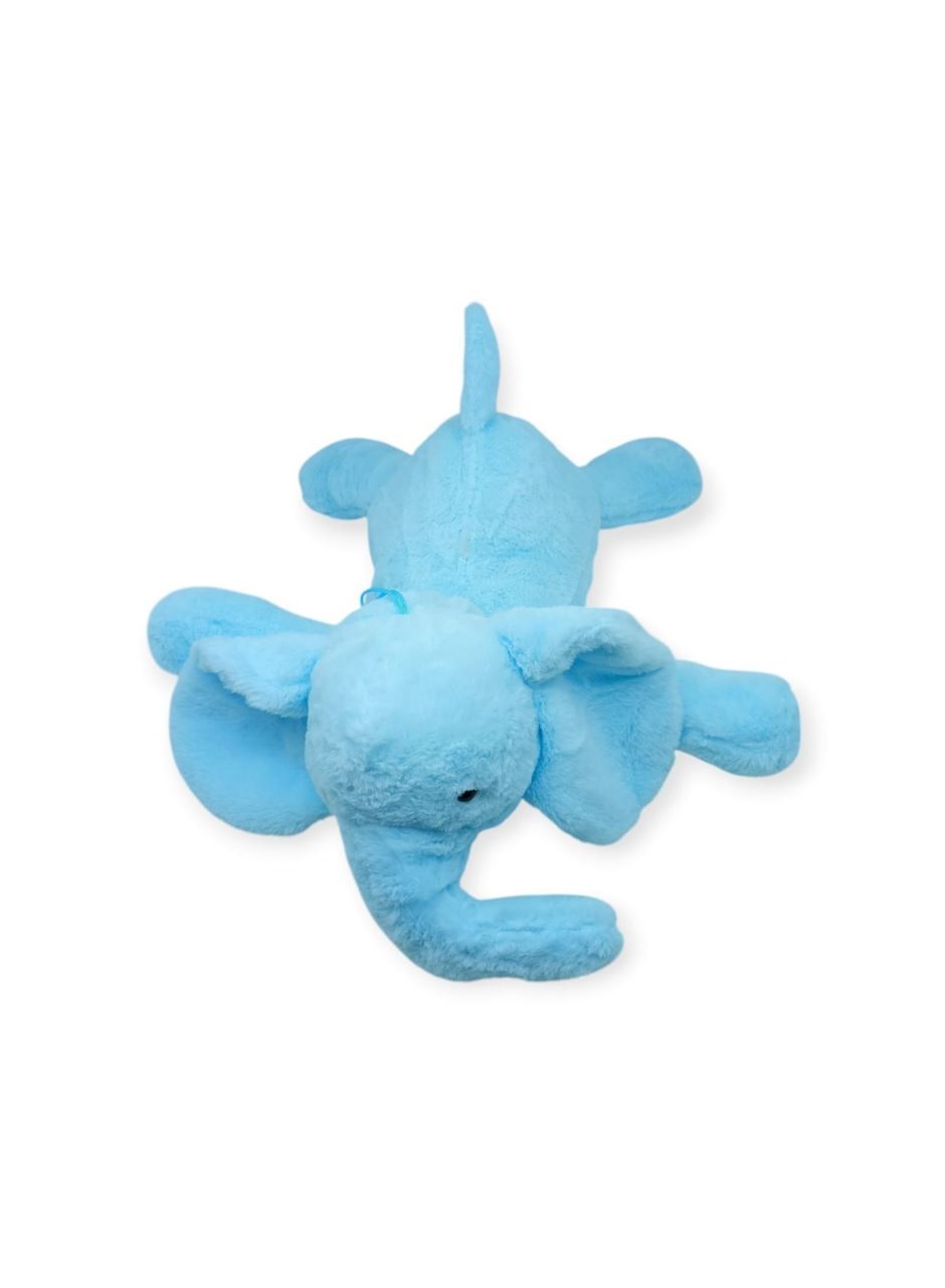 Peluş Sevimli Hayvanlar 65 cm Uyku Arkadaşım Fil - Mavi