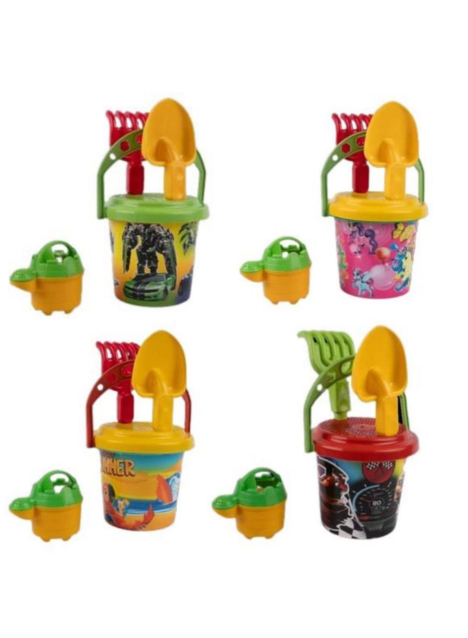 Yuvarlak Küçük Kova Plaj Seti - 2050