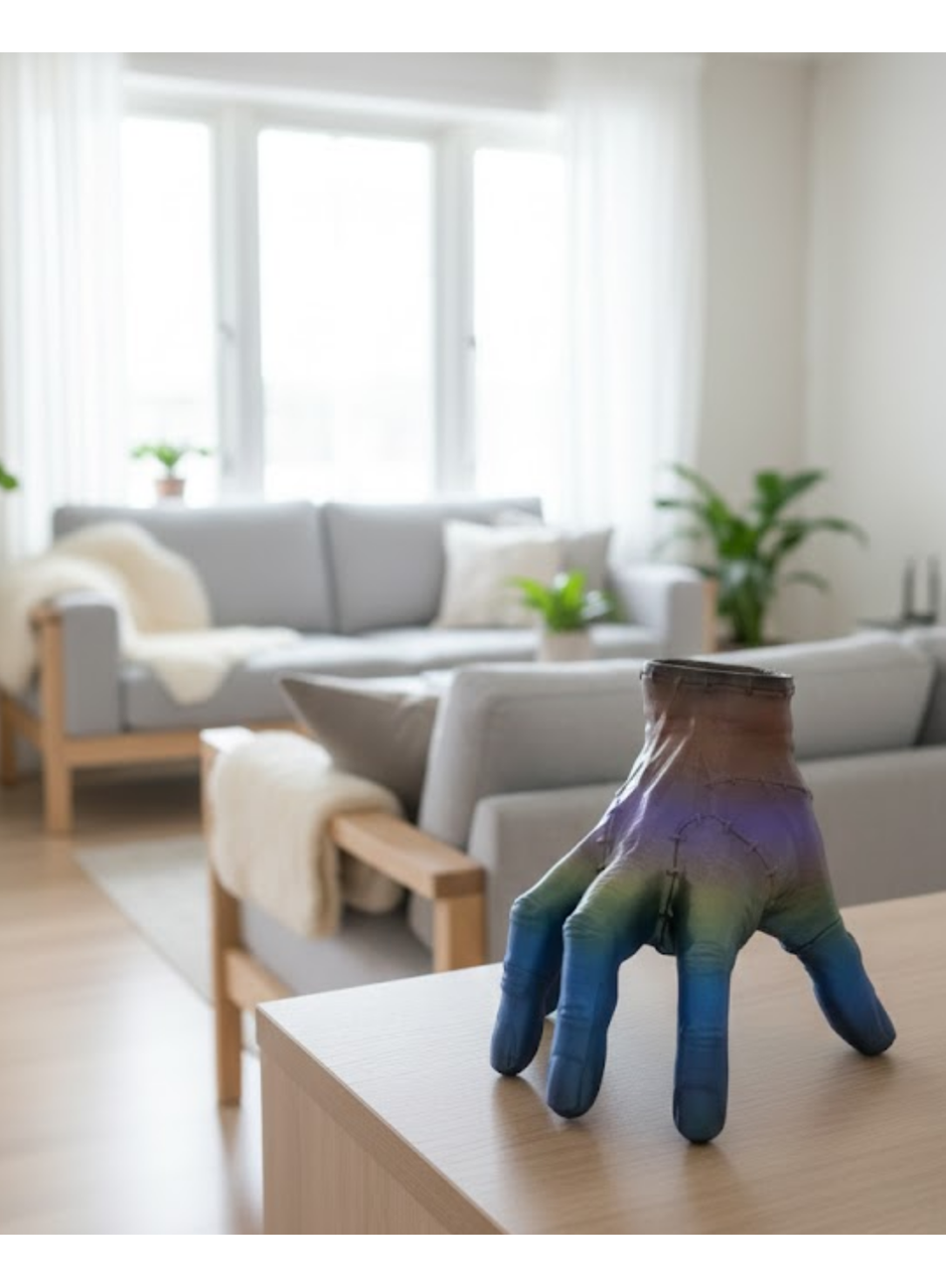 DEKORATİF EL BÜYÜK RENGARENK