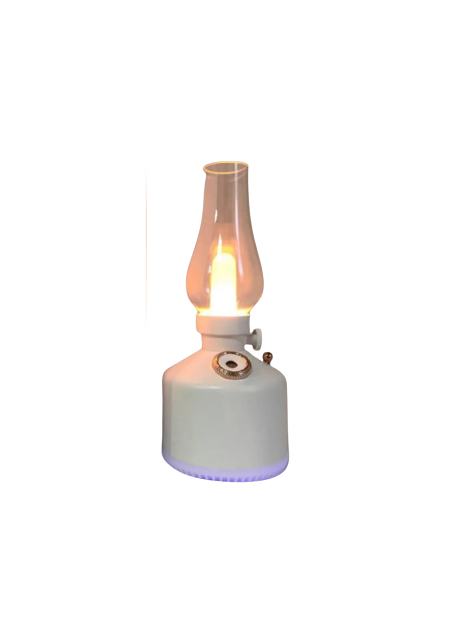 USB Şarjlı Gaz Lambası Modeli Nano Mist Aromaterapi Nemlendirici 280 ml