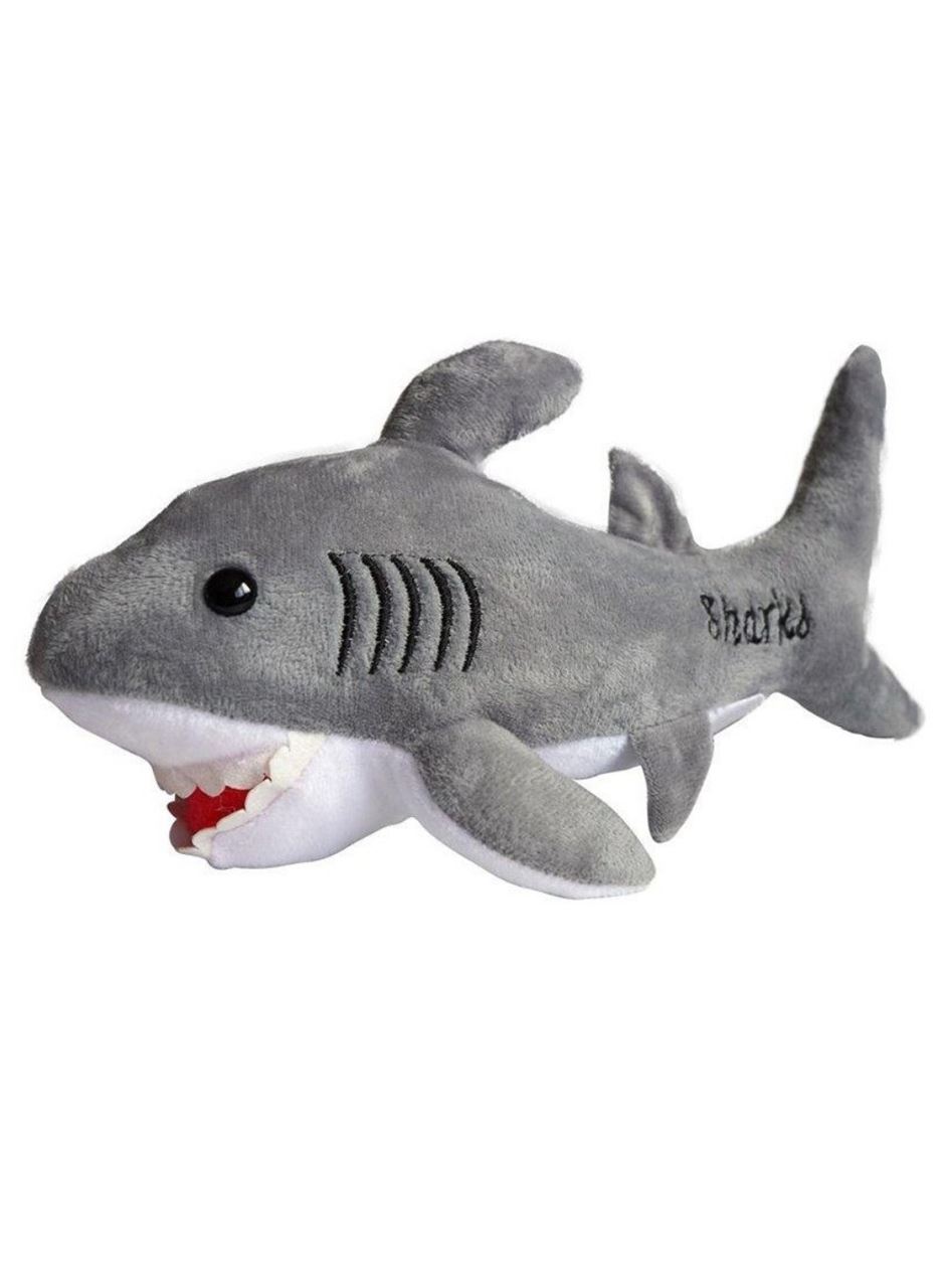 Köpekbalığı Sesli Baby Shark Müzikli 28 cm - 1811201 - Gri