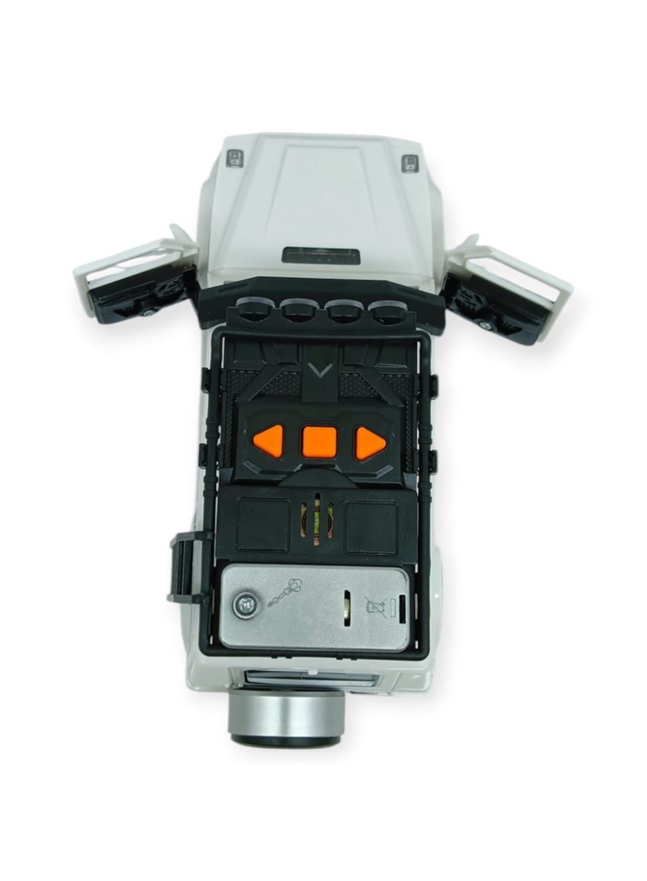 Sesli Işıklı Metal Off- Road Araba 16 cm - D700-04 - Beyaz