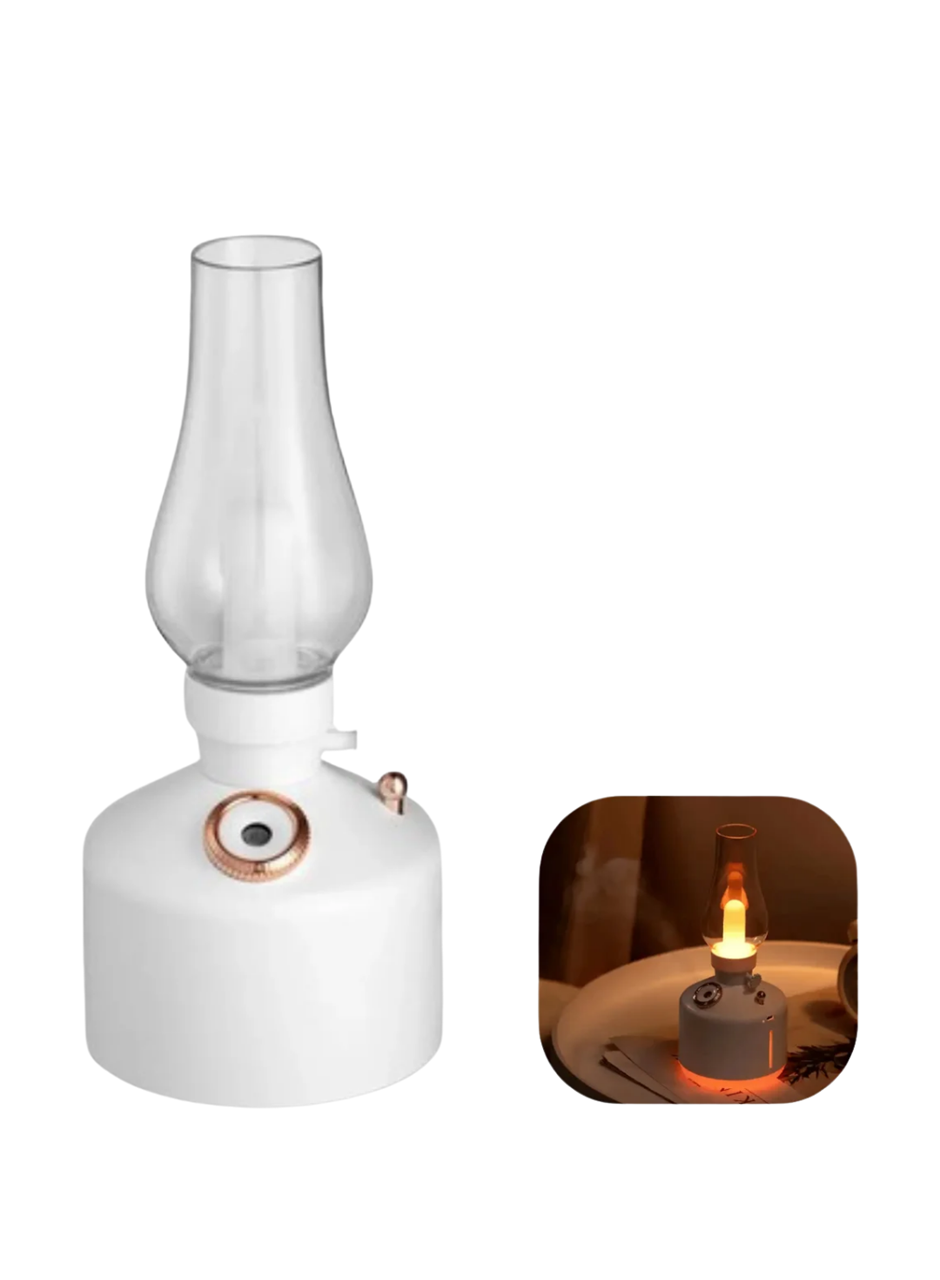 280 ml Retro Tasarım LED Işıklı USB Nemlendirici Aroma Difüzör