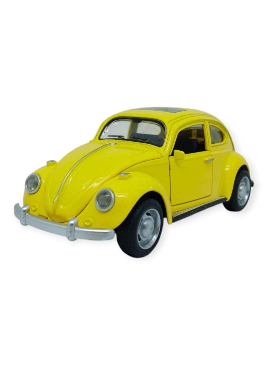 Sesli Işıklı Vosvos Araba 15 cm - 32111D - Sarı
