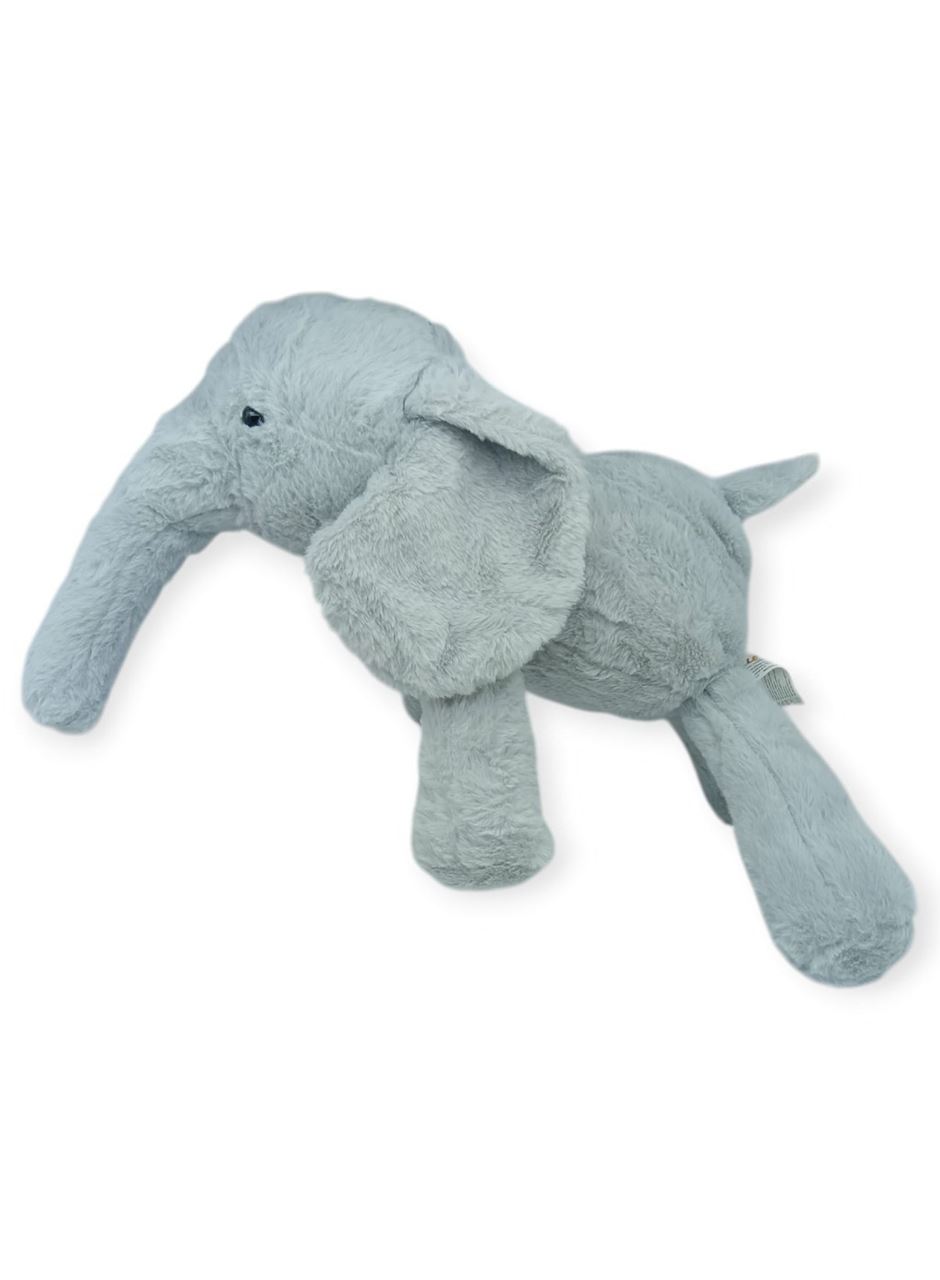 Peluş Sevimli Hayvanlar 65 cm Uyku Arkadaşım Fil - Gri
