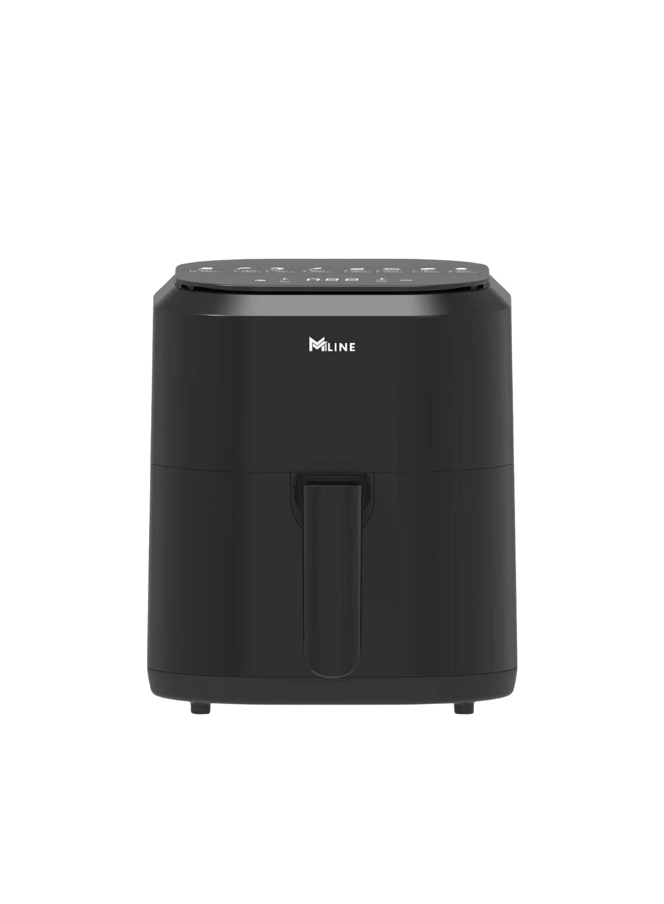1360W Güçlü 4 Litre Kapasiteli Dokunmatik Cam Hazneli Airfryer