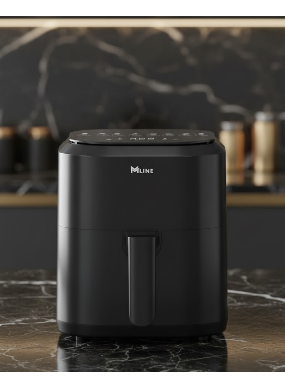 4 Litre 1360W Dokunmatik Yağsız Airfryer Sıcak Hava Fritözü