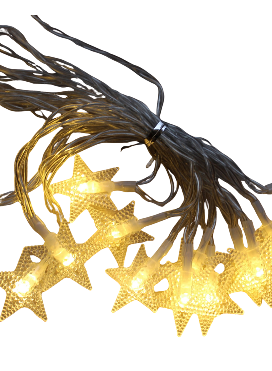 5 Metre Yıldız LED Işık Günışığı Beyaz İç Mekan Dekoratif Aydınlatma