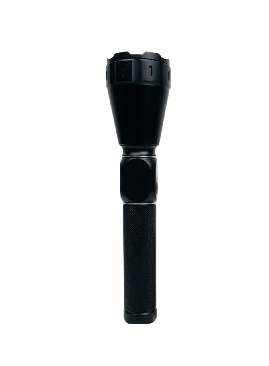 Yüksek Lümenli Şarjlı El Feneri 9000mAh Güçlü Işık ve Taşıma Çantalı Set