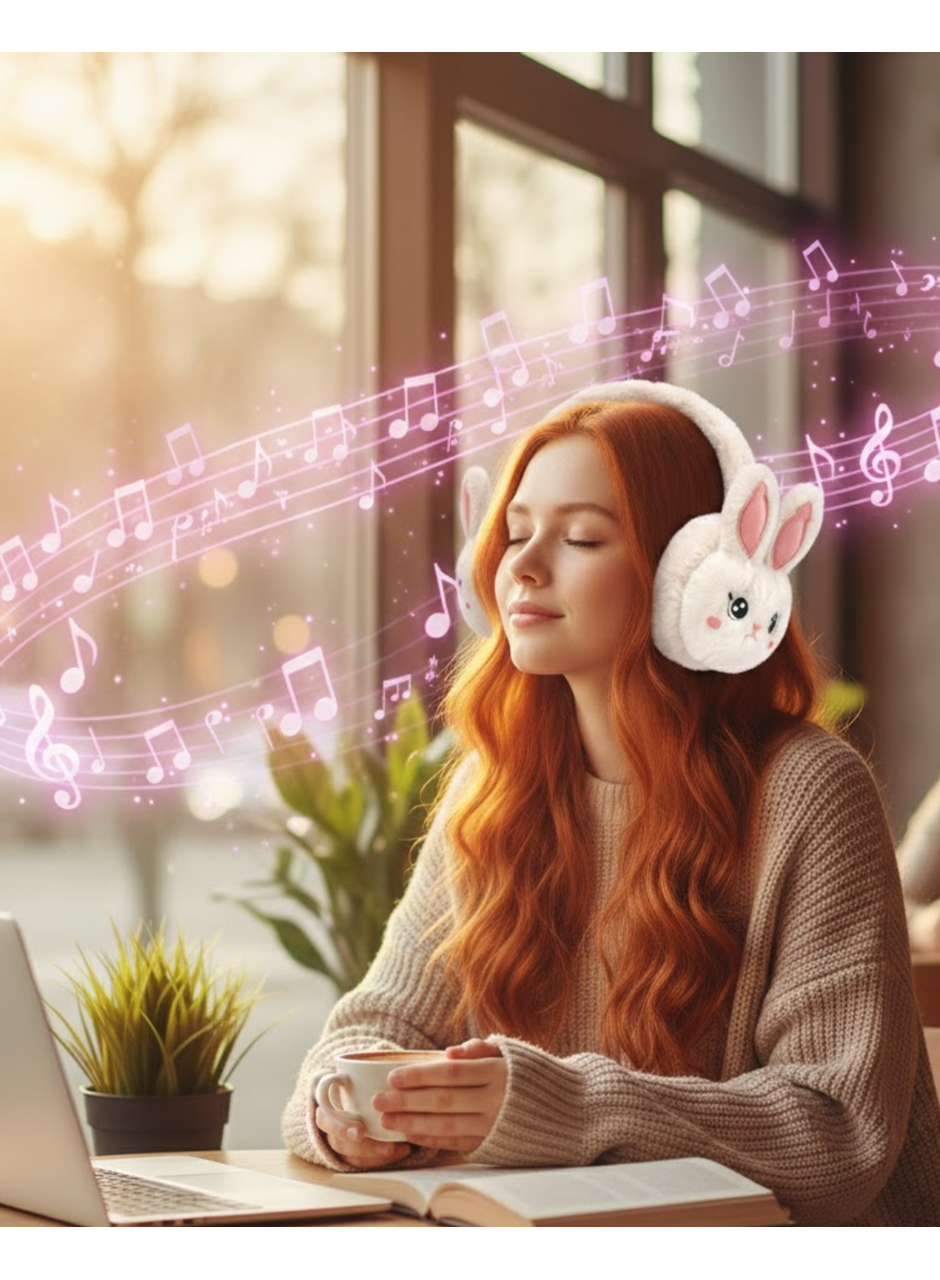 Tavşan Kulaklı Bluetooth Kulaklık Şarjlı Kablosuz Stereo Ses