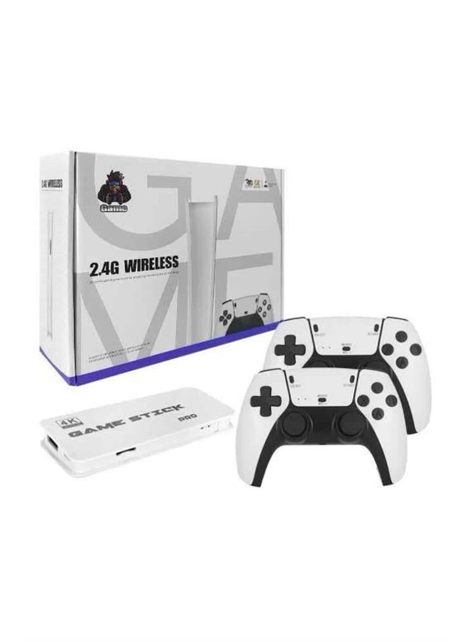 3D 4K 2000 Oyunlu Game Stick Oyun Konsolu Çift Konsol