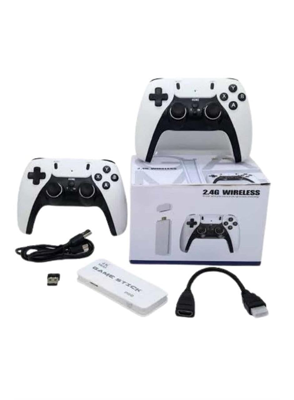 3D 4K 2000 Oyunlu Game Stick Oyun Konsolu Çift Konsol