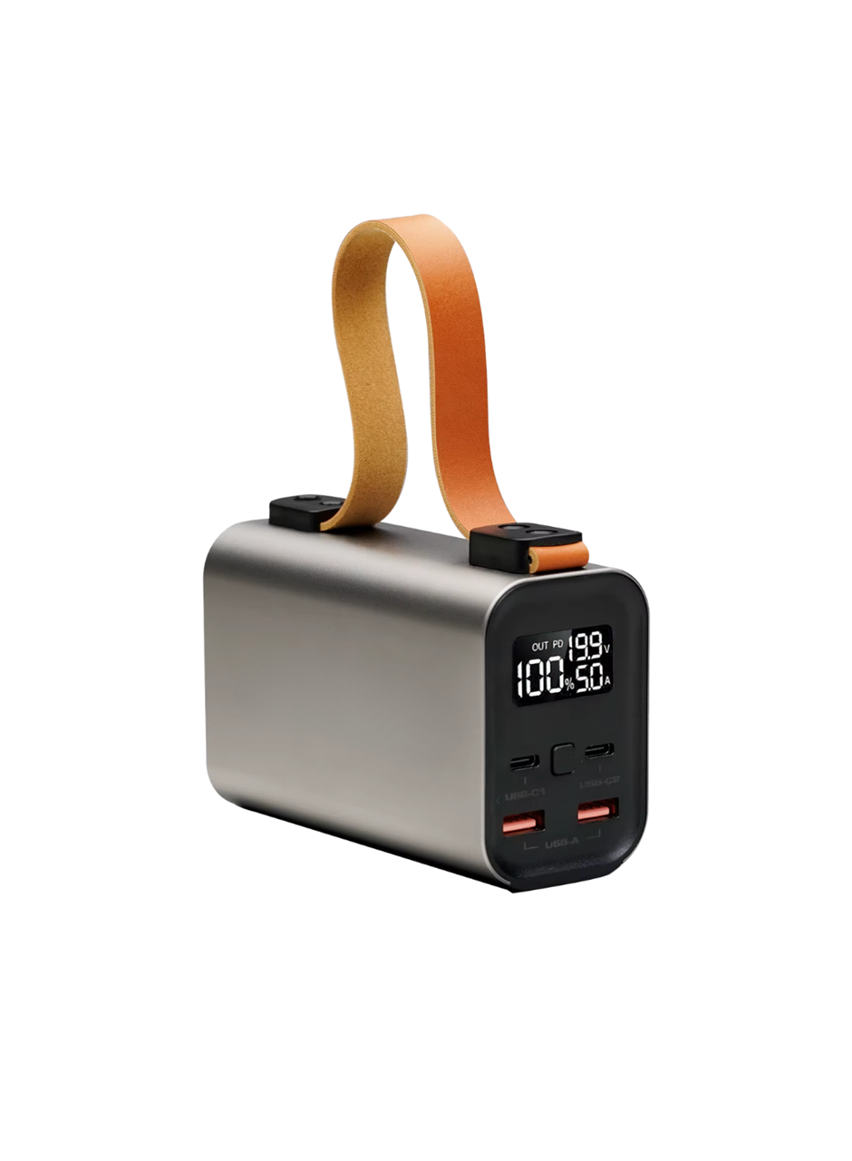 50000 mAh Powerbank Süper Hızlı Şarj LED Dijital Göstergeli Taşınabilir Şarj Cihazı