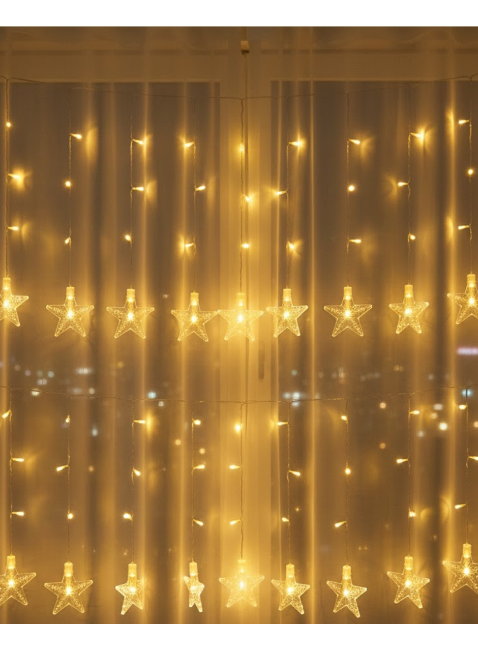 20 Yıldızlı LED Şerit Işık 5W Güç İç Mekan Parti ve Vitrin Süsleme