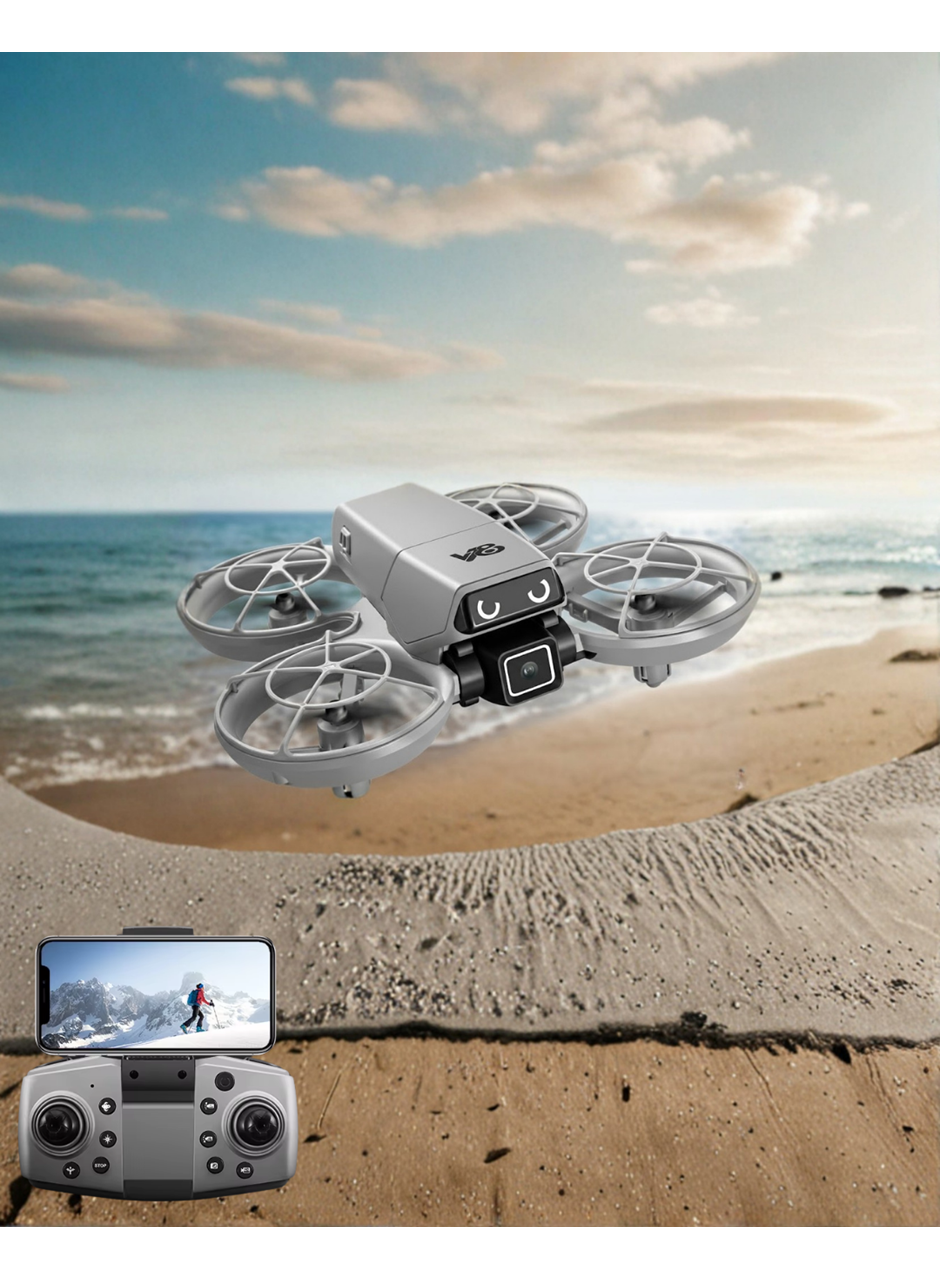 Mini Drone Fotoğraf ve Video Çekimli Optical Hover Sistemli