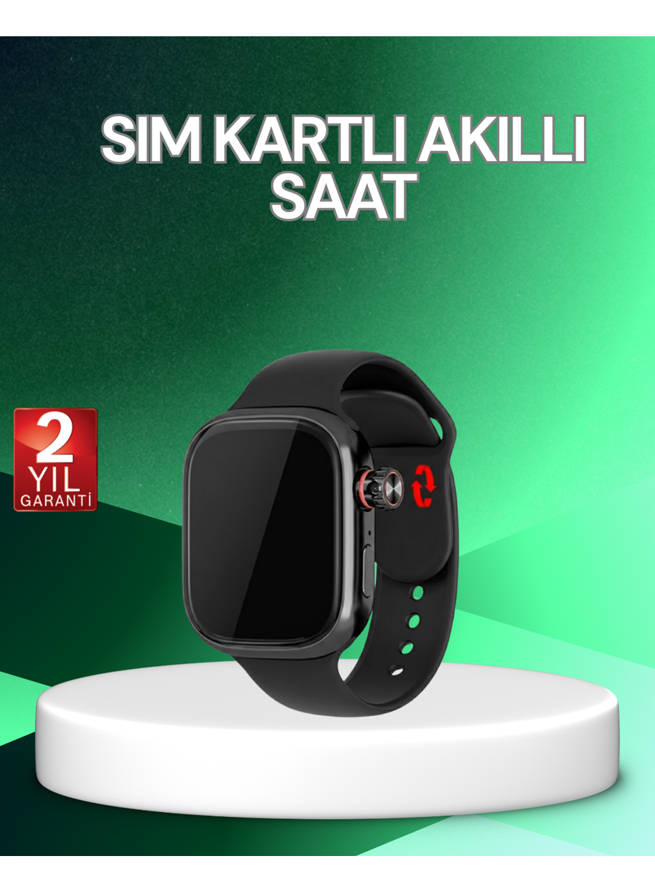 Adımsayar ve Nabız Ölçerli SIM Kartlı Akıllı Saat