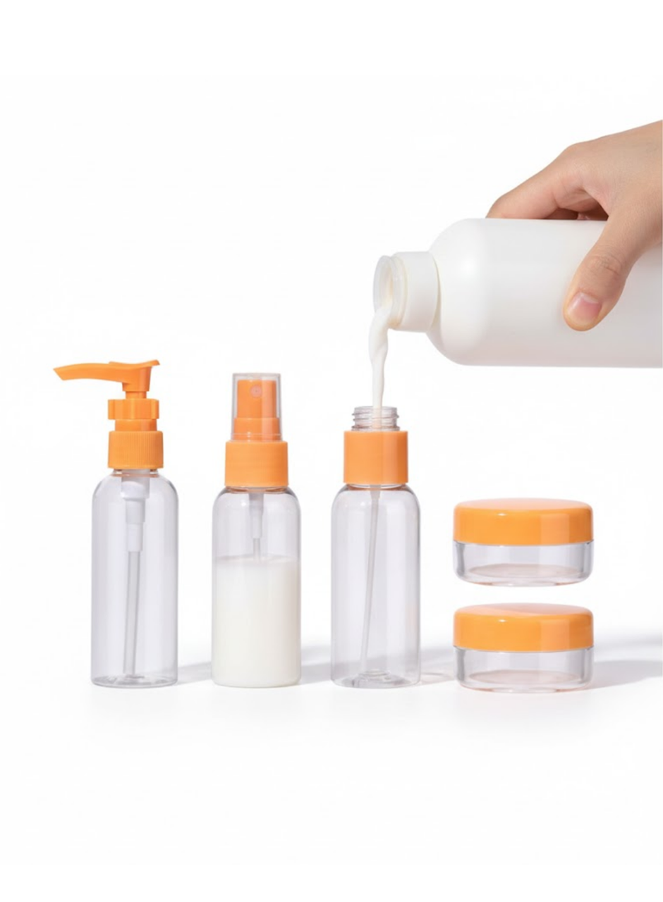 5Lİ SEYAHAT ŞİŞESİ TURUNCU