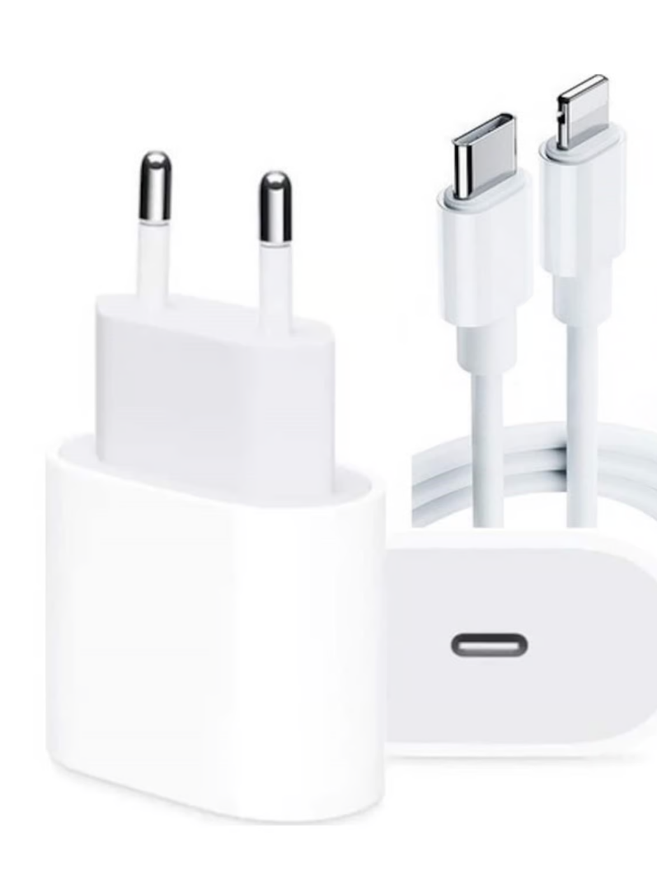 iPhone 12 11 XR XS X 8 Plus 7 20W PD Lightning Hızlı Şarj Adaptörü