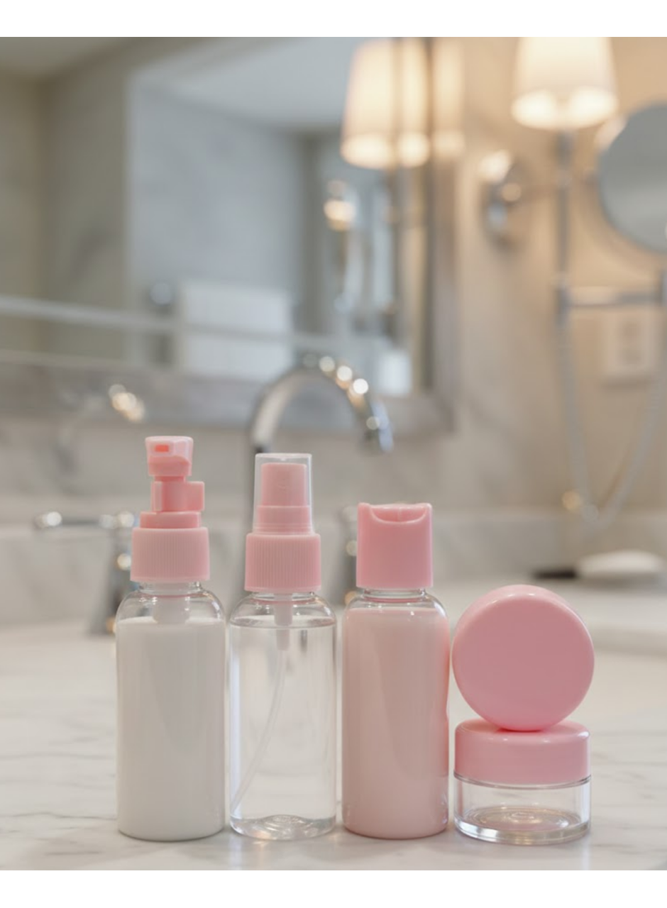 5Lİ SEYAHAT ŞİŞESİ PEMBE