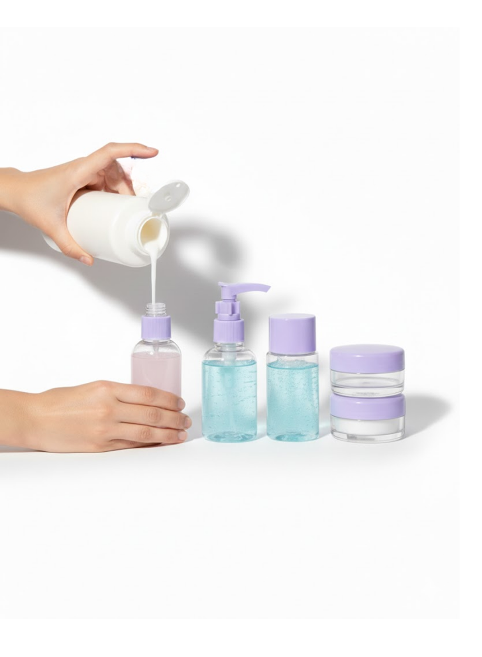 5Lİ SEYAHAT ŞİŞESİ MOR