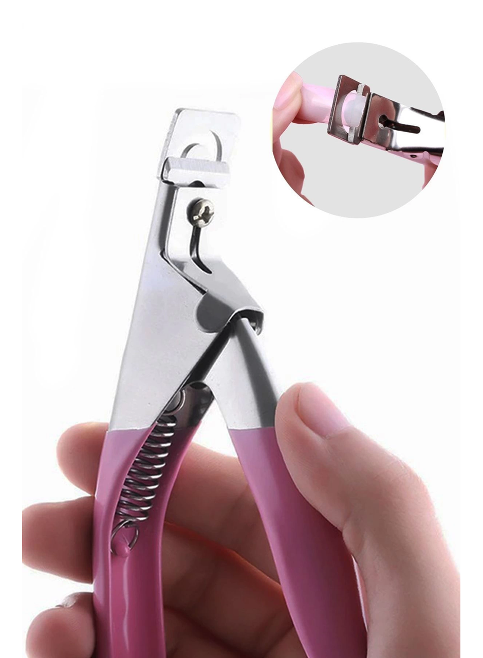Takma Tırnak Protez Tırnak Pens Kesici Ayarlayıcı Giyotin (