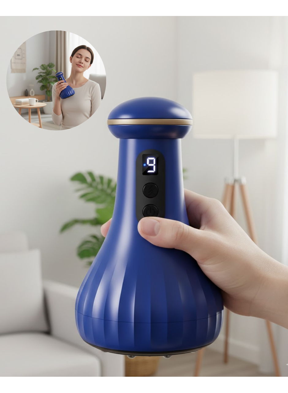 Titreşimli Masaj Aleti Ev Tipi Rahatlama ve Bakım Cihazı