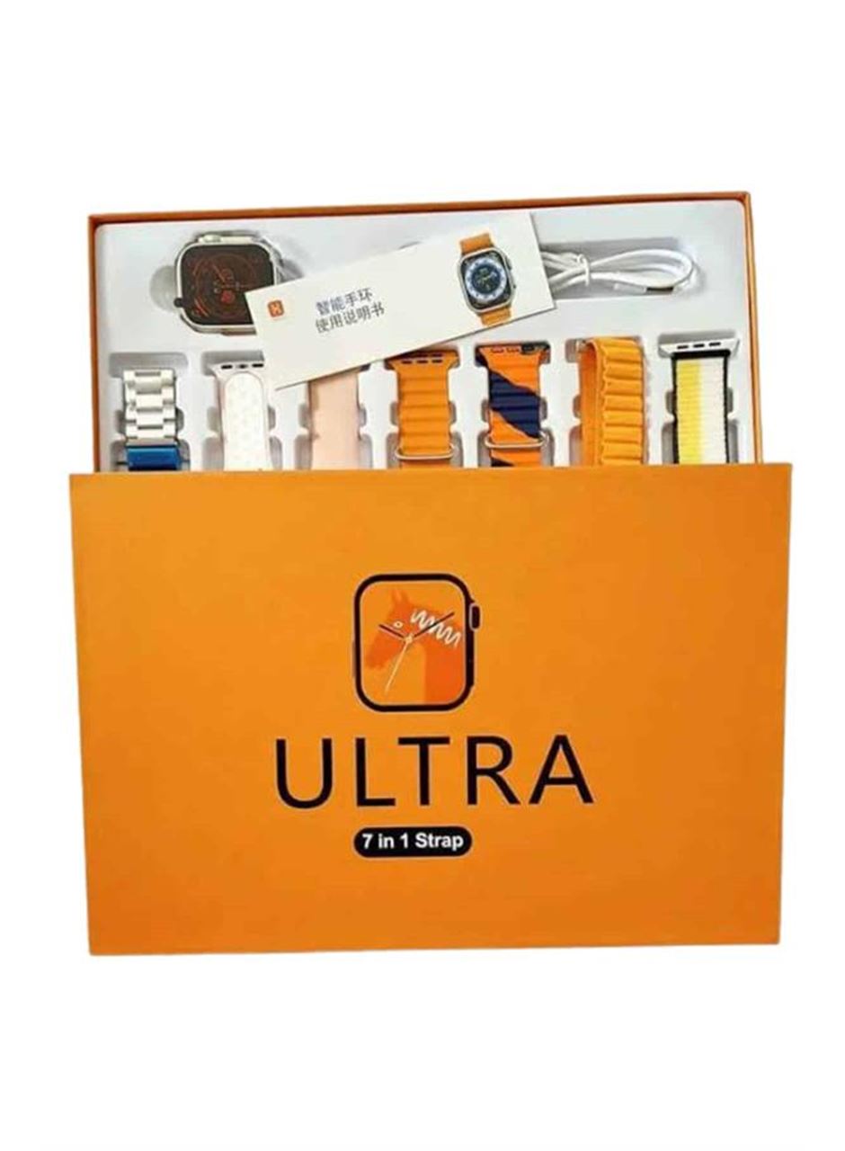 yeni nesil Unısex 7 Kordonlu Çok Fonksiyonlu Nabız Ölçer Uyku ve Sağlık Takibi