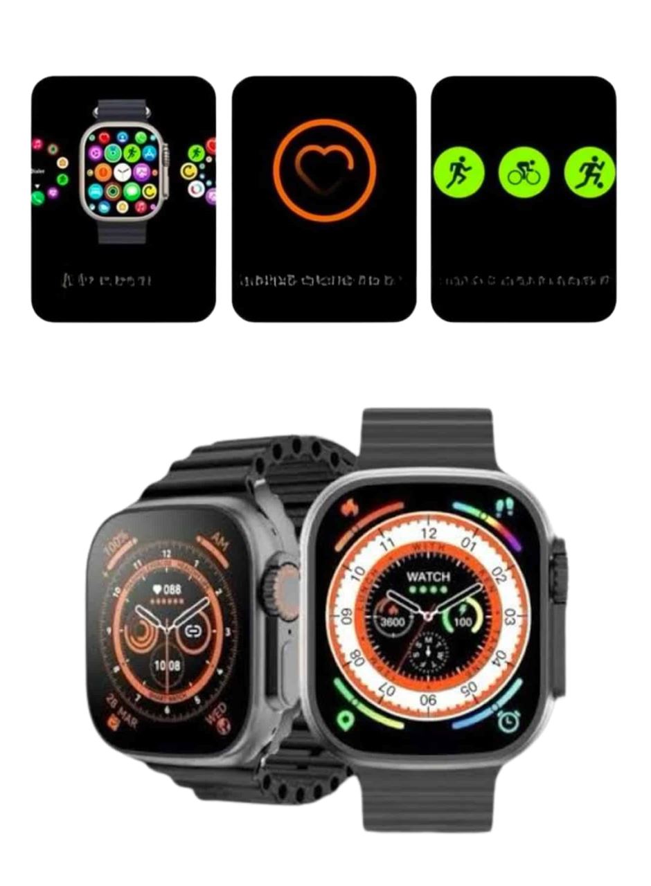 2025 Model Akıllı Saat Kordon Hediyeli Çağrı Cevaplama Uzun Pil Süreli Android İOS Uyumlu