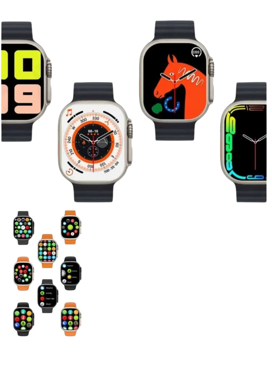 2025 Model Akıllı Saat Kordon Hediyeli Çağrı Cevaplama Uzun Pil Süreli Android İOS Uyumlu