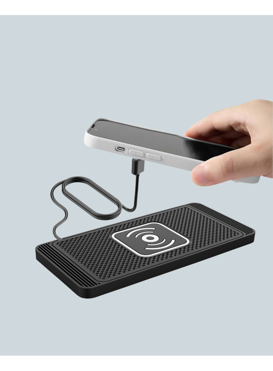 Araç İçi Kablosuz Şarj Pedi – Manyetik Güçlü Tutuş, Hızlı Şarj Özelliği