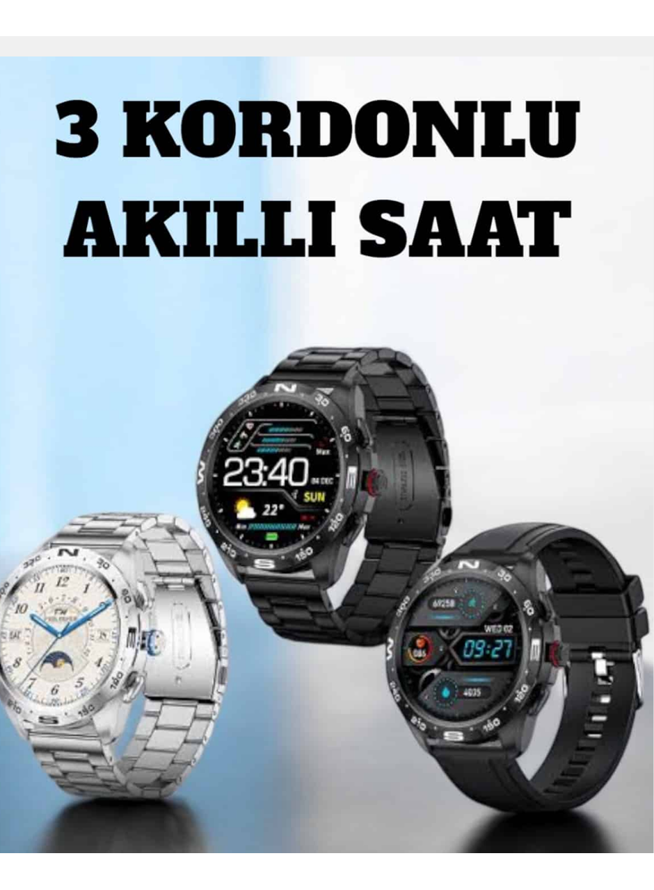 Akıllı Saat Arama Cevaplayan Titreşim Özelliğiyle Bildirim Görebilen