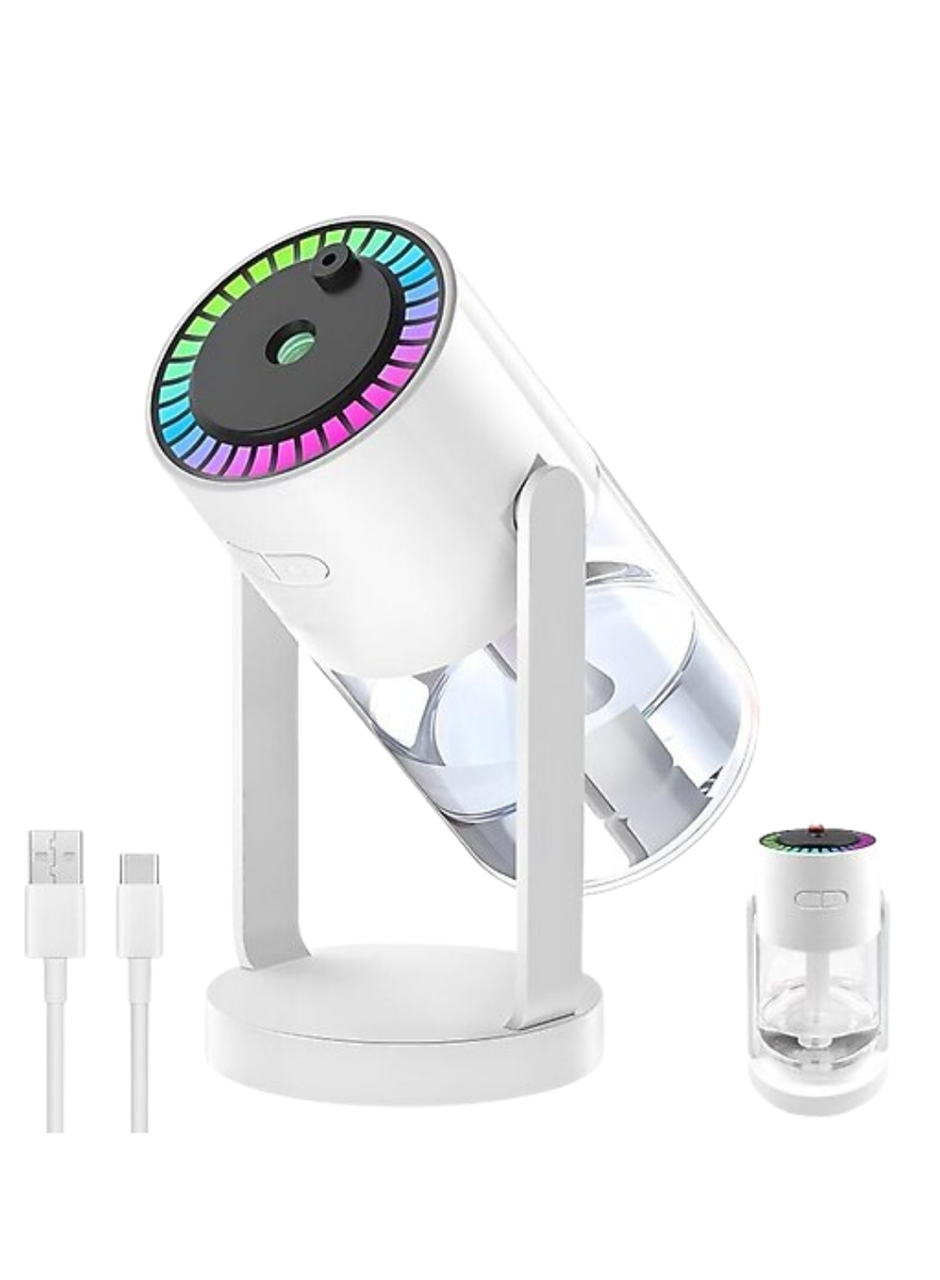Yıldızlı Projektör Hava Nemlendirici Ultrasonik Buhar ve RGB Işık