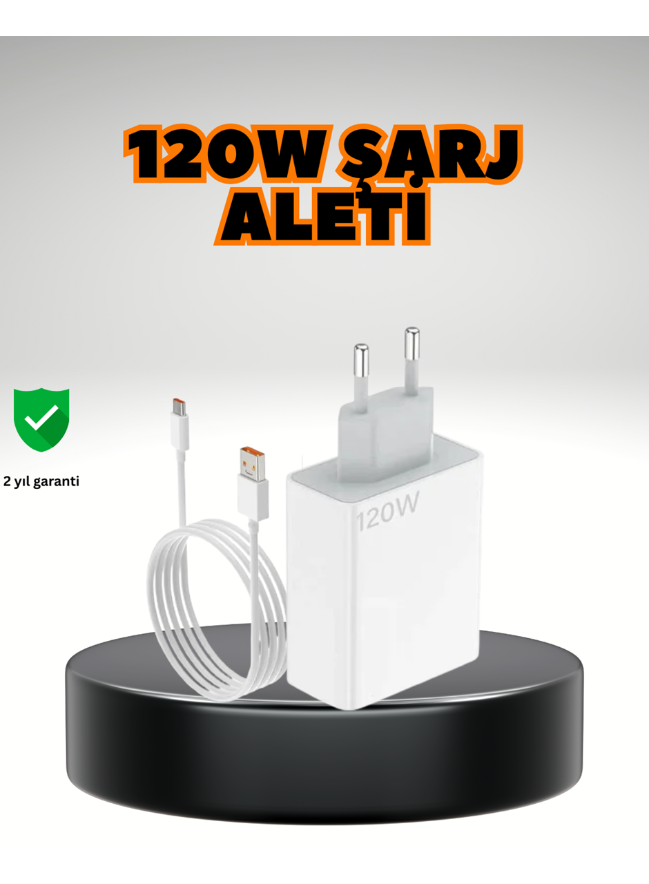 120 Watt Ultra Hızlı Şarj Seti Realme 7 8 9 Pro Uyumlu