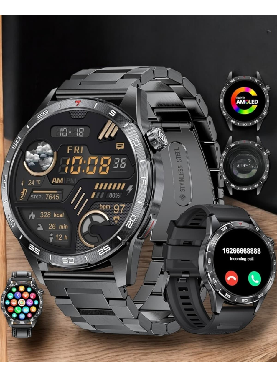 Akıllı Saat Arama Cevaplayan Titreşim Özelliğiyle Bildirim Görebilen